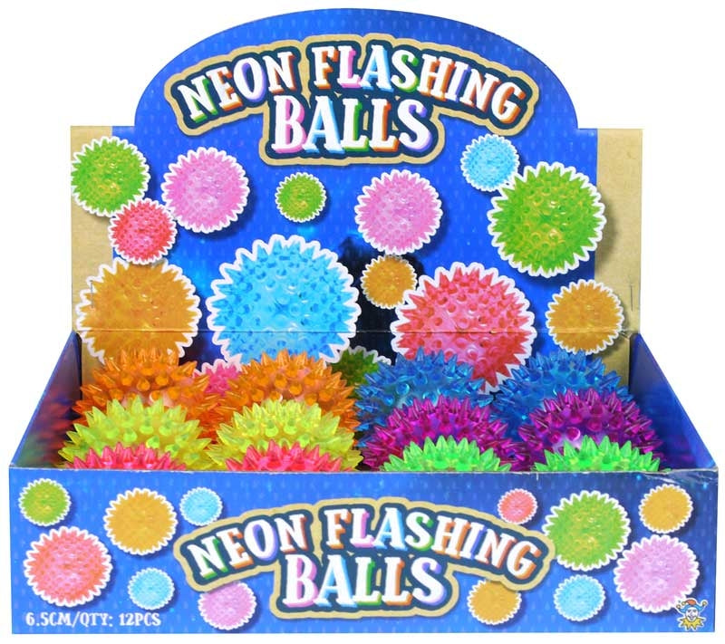 Neon flashing balls