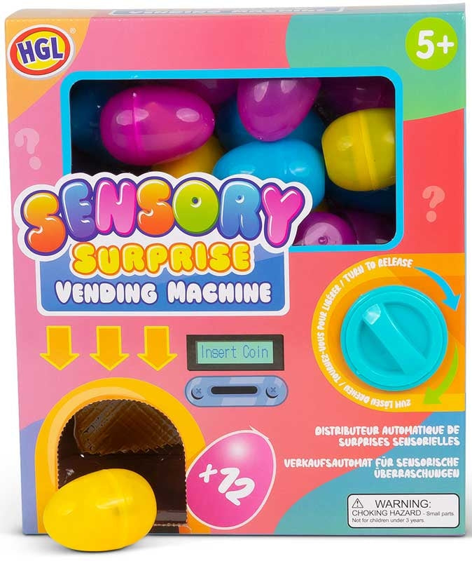 Sensory surprise vending machine
