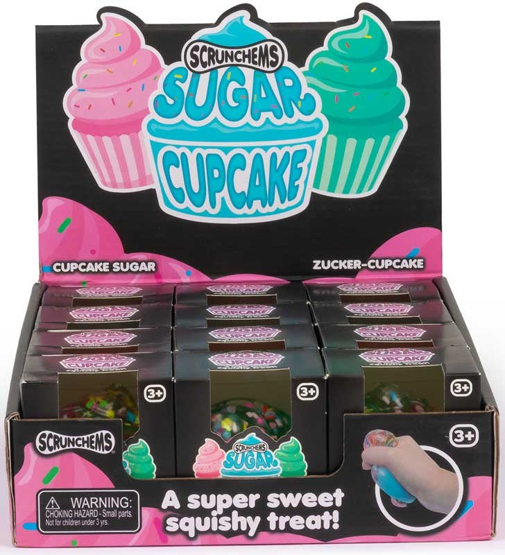 Sugar cupcake scrunchems