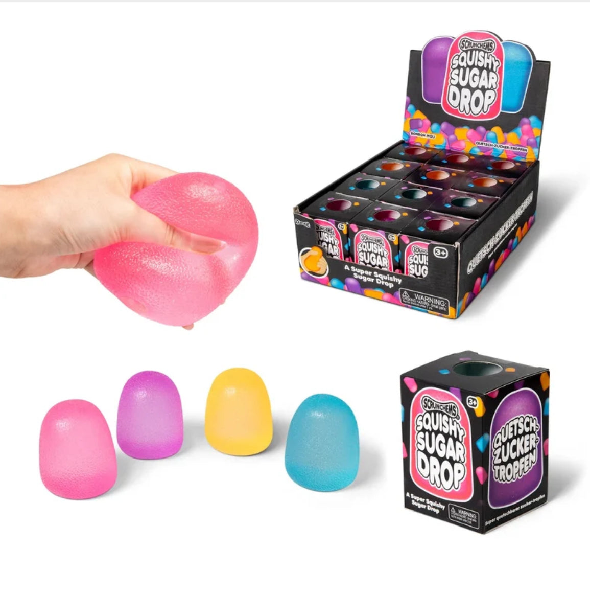 Squishy sugar drop